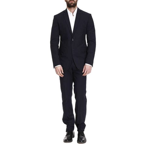 Lyst - Versace Suits Men in Blue for Men