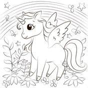 Unicorn coloring pages | Free Coloring Pages