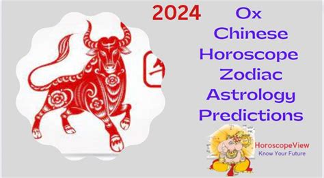 Ox Horoscope 2024 and Zodiac Predictions