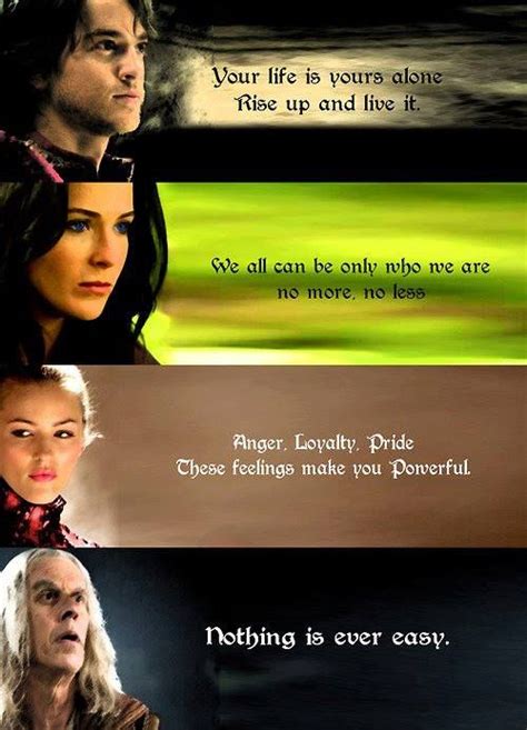 Legend of the Seeker/ sword of truth quotes from main characters ...