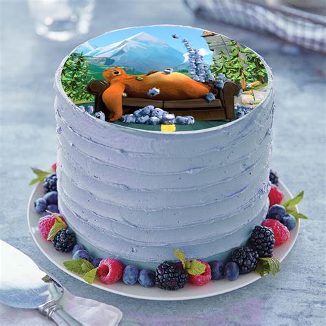 Grizzy and the Lemmings Edible Cake Topper | Etsy UK