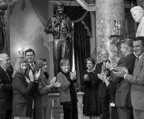 Aviator Amelia Earhart honored with statue at U.S. Capitol - Newton Kansan