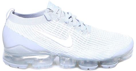 Nike Synthetic Air Vapormax Flyknit 3 Lace Up Sneakers in White for Men ...