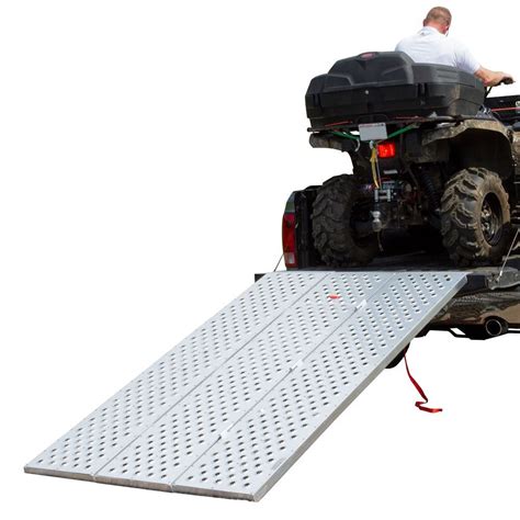 7' 9" Tri-Fold ATV Ramp | Black Widow