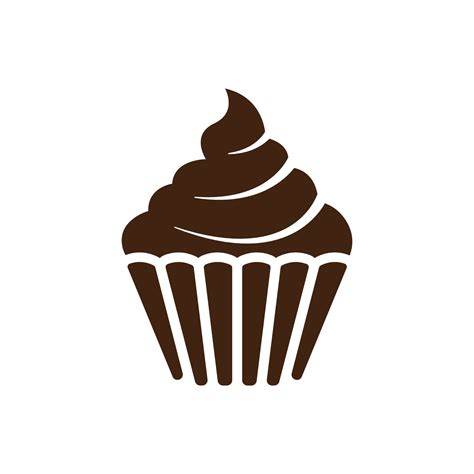 cupcake logo icon design template vector 7345793 Vector Art at Vecteezy