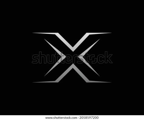 Letter X Logo Design Template Illustration Stock Vector (Royalty Free ...