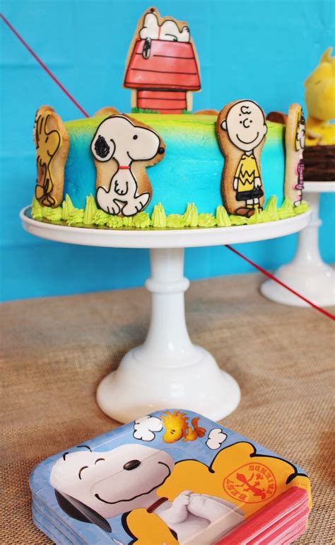 Kara's Party Ideas Peanuts + Charlie Brown Birthday Party | Kara's ...