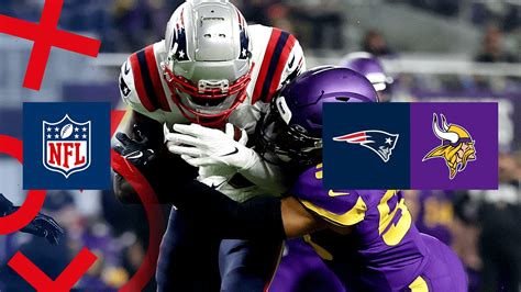 Watch Patriots @ Vikings Live Stream | DAZN CA