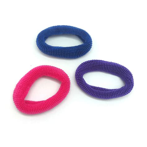 Rubber Hair Bands For Kids & Girls, Set Of 36 Pcs, Multi Colors ...