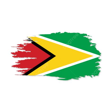 Guyana Vector Flag Design With Independence Day, Guyana, Guyana Flag, Guyana Nation Flag PNG and ...