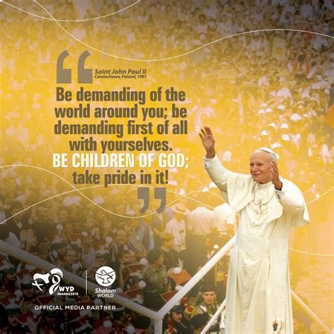 Pope John Paul Ii Quotes On Youth