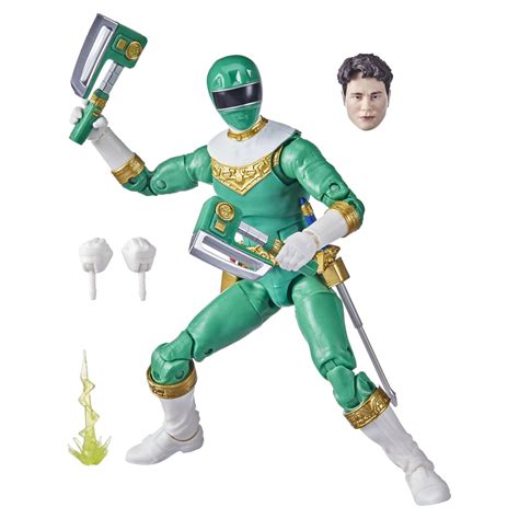 Power Rangers Lightning Collection Zeo IV Green Ranger Action Figure Set, 9 Pieces - Walmart.com