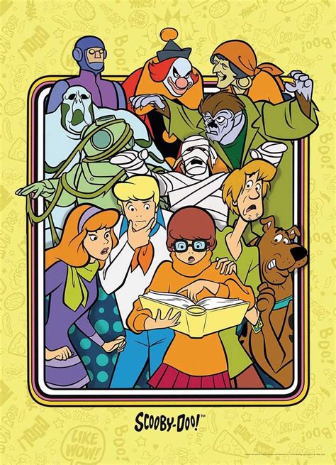Scooby Doo! Those Meddling Kids!, 1000 Pieces, USAopoly | Puzzle Warehouse in 2022 | Scooby doo ...