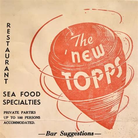 1963 THE NEW Topps Restaurant Menu 42nd Street New York City Manhattan NYC $102.00 - PicClick