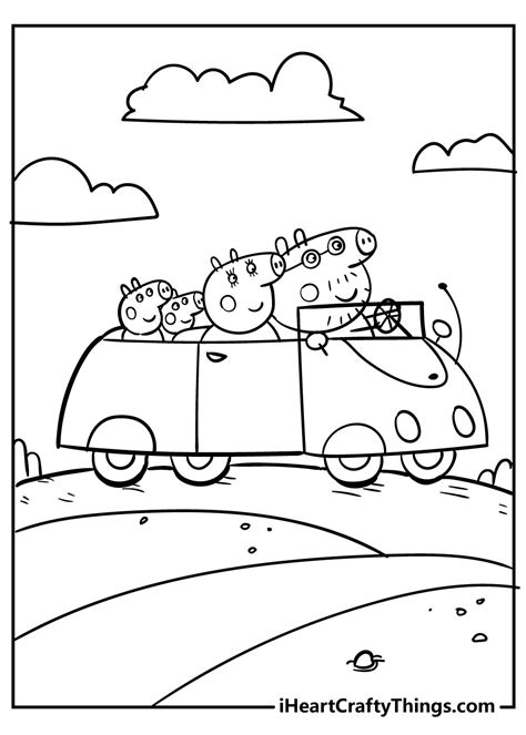 Peppa Pig Coloring Pages | Peppa pig coloring pages, Peppa pig colouring, Peppa pig