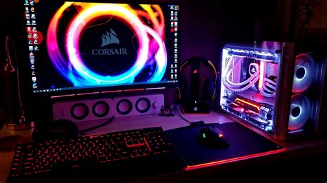 Corsair White Setup : Corsair