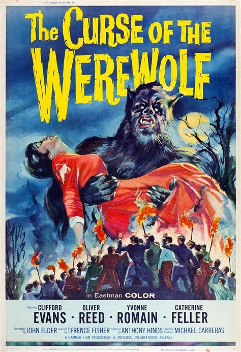 THE CURSE OF THE WEREWOLF (1960) Orignal Vintage Hammer Horror US 60 x 40 poster | Picture ...