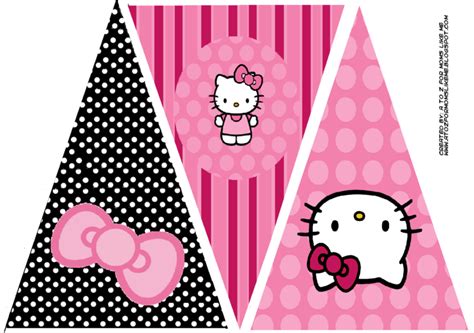 Hello Kitty Birthday Banner Template Free