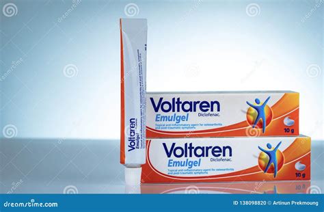 Voltaren Emulgel. 1 Diclofenac Gel for Topical Anti-inflammatory ...