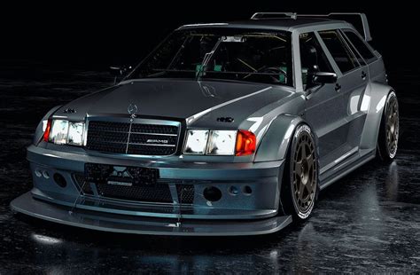 Mercedes-Benz 190 E 3.2 AMG Wagon Rendering Is a Special Kind of Crazy ...