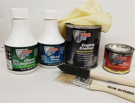 POR15 Engine Enamel Paint Kit (select color of your choice) - KEEP-YOUR-CAR