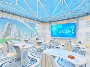 Futuristic Classroom - Bing Images | Future classroom, Future school, Futuristic architecture