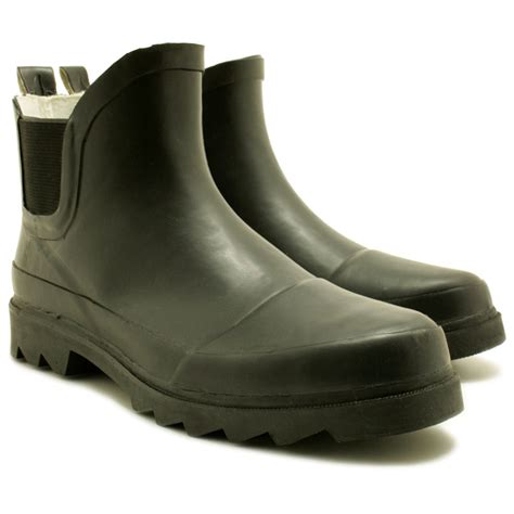 WOMENS LADIES FLAT FESTIVAL WELLIES WELLINGTON GARDEN ANKLE RAIN BOOTS ...