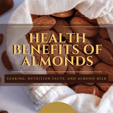 Health Benefits of Soaking Almonds in Water Before Eating - CalorieBee