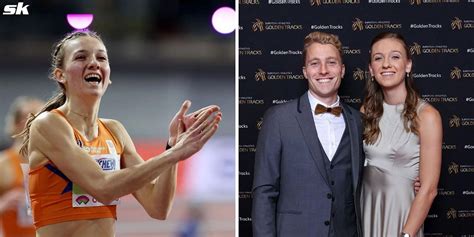 Femke Bol reacts to boyfriend Ben Broeders’ meeting Olympic qualification mark in pole vault at ...