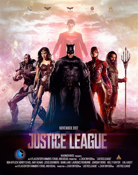 Justice League 2017 Movie Poster :: Behance