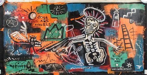 Sold Price: Jean-Michel Basquiat US Pop Art Oil Graffiti - December 4 ...