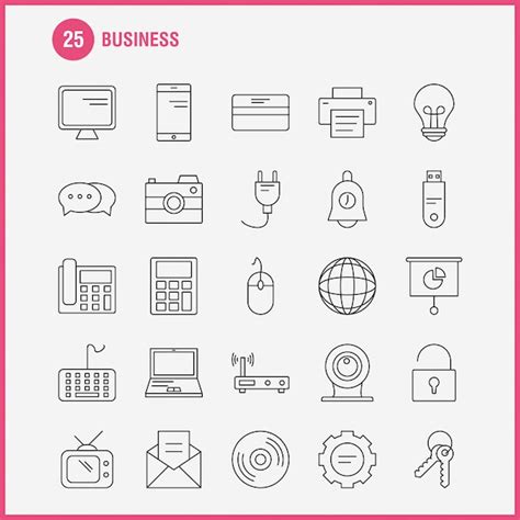 Premium Vector | Business line icon