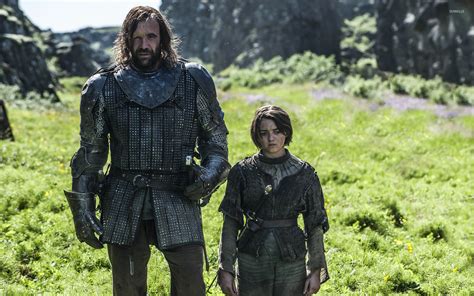 The Hound and Arya wallpaper - TV Show wallpapers - #31733