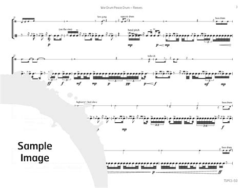 War Drum Peace Drum (Snare Drum Solo w | J.W. Pepper Sheet Music