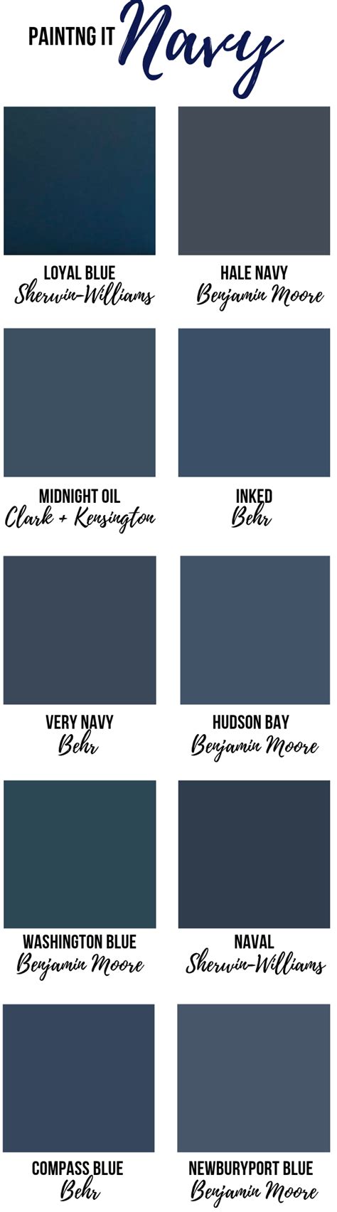 Cozy and Relaxing Navy Paint Color