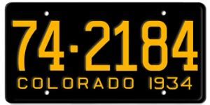 Colorado License Plates - LICENSEPLATES.TV