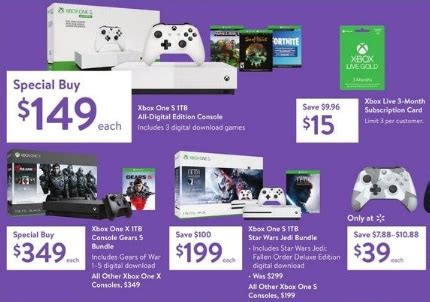 Xbox One S and X Black Friday 2020 Deals