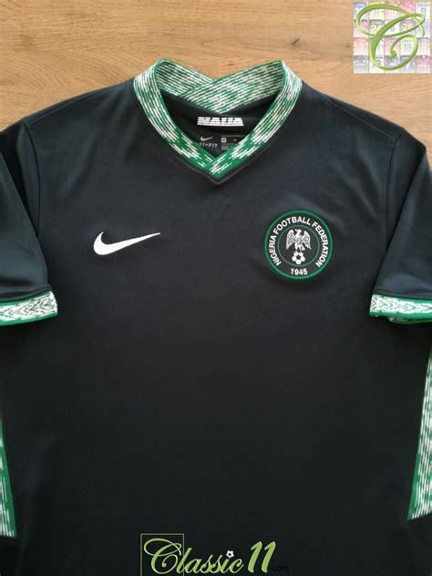 2020/21 Nigeria Away Football Shirt / Old Official Nike Soccer Jersey ...