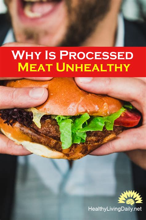 Why Is Processed Meat Unhealthy 😲😟👍🍔 Did you know that processed meat ...