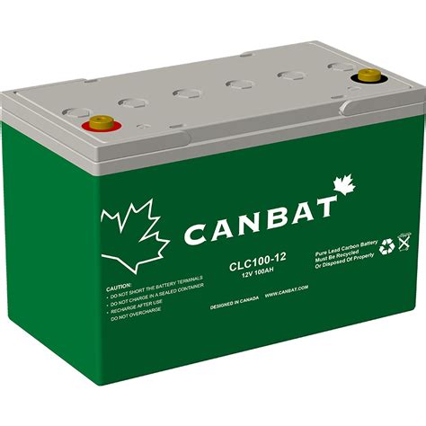 12V 100Ah Lead Carbon Battery - AGM battery Canada - Free Shipping