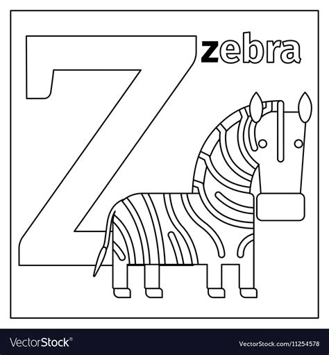 Letra Z Es Para Zebra Coloring Pages Letter Z Coloring Pages | My XXX ...