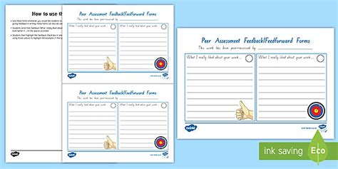 Teacher-made Primary Resource - Student Marking Sheet