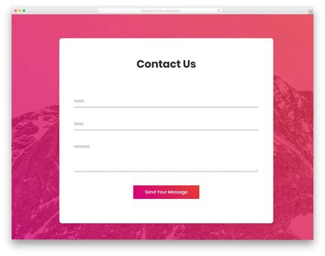 36 Cordial HTML Form Design Examples For Beginners 2021 - uiCookies
