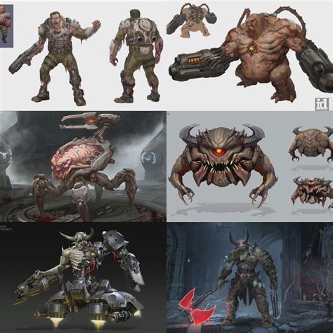 Original doom concept art - irishguide