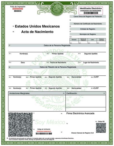 Sacar Acta De Nacimiento Actualizada 2022 Standard - IMAGESEE