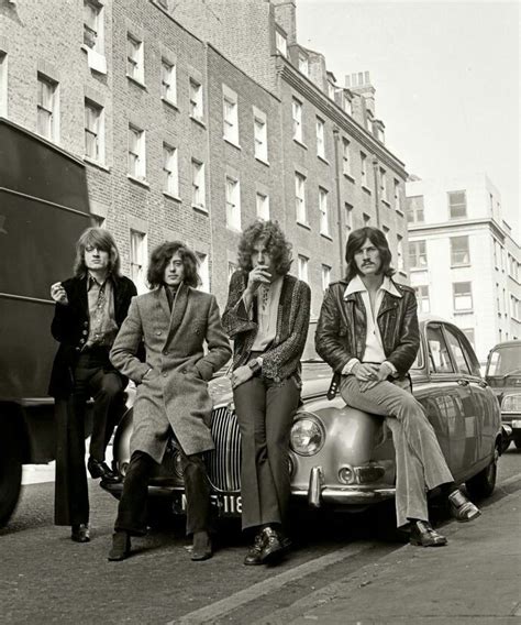 Young Led Zeppelin John Paul Jones, John Bonham, Jimmy Page, Robert ...