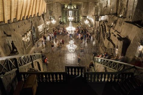 Wieliczka Salt Mine Museum in Krakow, Poland Editorial Photography - Image of site, chamber ...