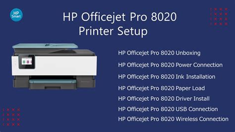 HP Officejet Pro 8020 Printer Setup | Officejet Pro 8020 Driver Download | Wifi Setup - YouTube