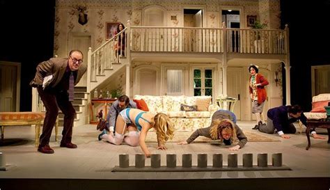 In a Play Times Two, Folly and Farce (Published 2009) | Theatre set ...