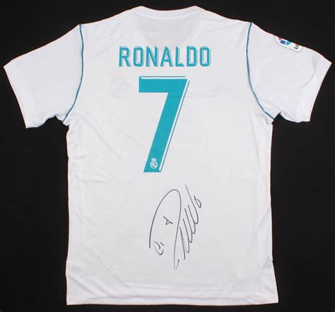 Cristiano Ronaldo Signed Real Madrid Jersey (Beckett COA) | Pristine Auction